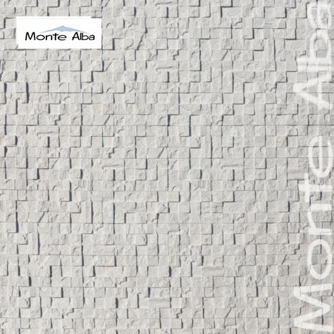 Декоративная гипсовая плитка White Hills Пикс Стоун белый А560-00, в упак 0,32м2