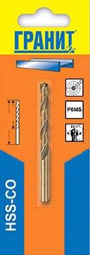 Сверло Гранит по металлу и нержавейке 3х61/33 HSS-Co