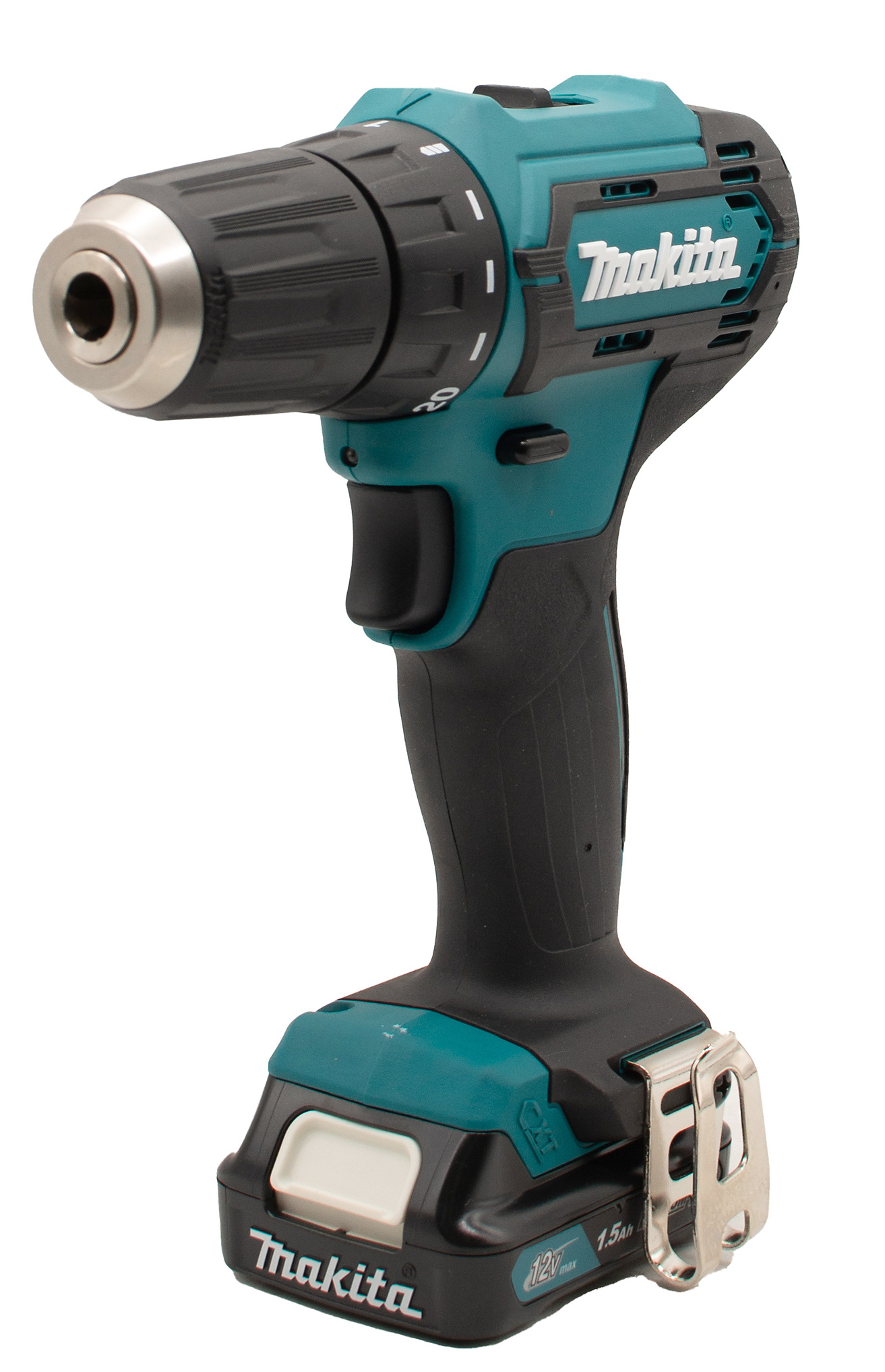 Дрель акк. Makita DF333DWYE4 12В, 10мм, 2х1,5Aч