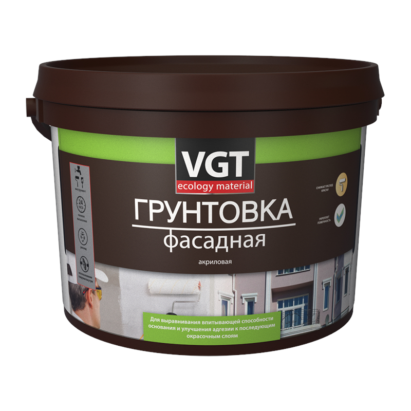 Грунтовка  VGT ВД-АК-0301 фасадная 10 кг