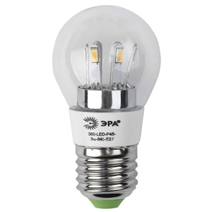 Лампа светодиодная  Эра LED smd P45-5w-840-E27