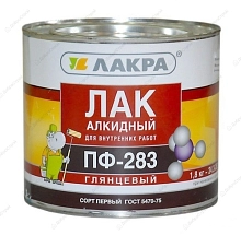 Лак алкидный Лакра ПФ-283 1,8кг