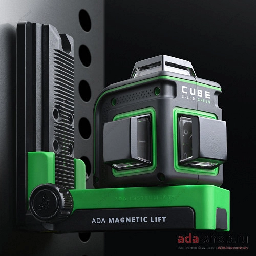 Построитель ADA CUBE 3-360
GREEN Basic Edition, дальномер ADA Cosmo 50, штатив ADA SILVER PLUS с тре