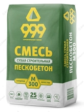 Пескобетон СМ-999 М300 стяжка пола, 25кг