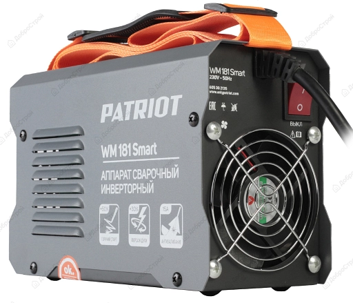 Аппарат сварочный Patriot WM 181 Smart MMA