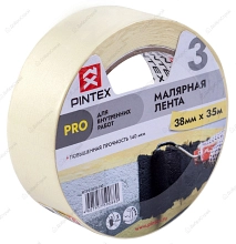 Малярная лента PINTEX Pro 140мкм 38мм*35м