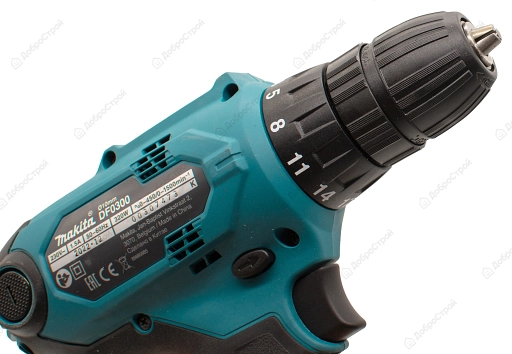 Шуруповёрт сетевой Makita DF0300, 320 Вт, 10мм