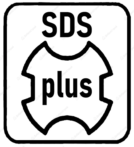 Зубило плоское SDS-plus Вихрь 20x250 мм