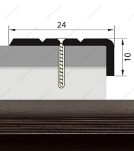 Угол 24*10  1,35 дуб гринвич