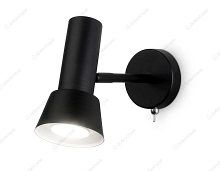 Светильник настенный AMBRELLA LIGHT TA13129 WH  GU10 12W D85хL150хH240 цвет черный