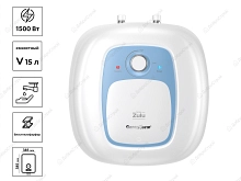 Водонагреватель емкостный Garanterm Zulu 15 U, эмаль
