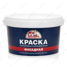 Краска фасадная ЭКСПЕРТ, 3 кг