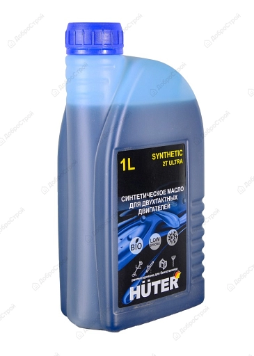 Масло синтетическое Huter 2Т ULTRA, 1л