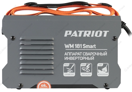 Аппарат сварочный Patriot WM 181 Smart MMA