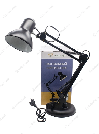 Светильник настольный Brilliant light 811 E27 черный