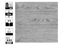 Ламинат Megapolis Дуб Лагос 12/34 4v